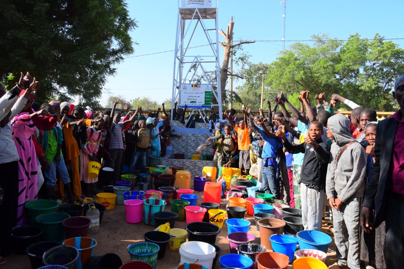 بئر ارتوازي - عمق 15 إلى 20 متر - 1000د.ك - دولة مالي